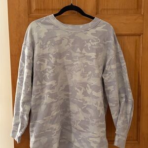 Lululemon Grey Camo Sweatshirt